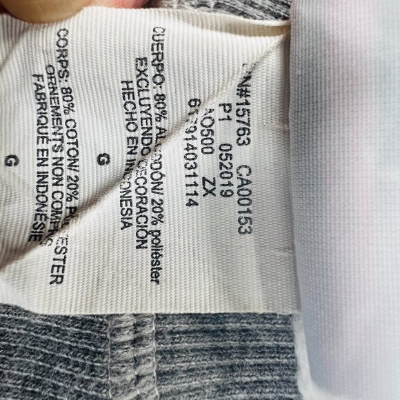 Champion Men's Sueded Fleece Crewneck Sweatshirt White Grey Size Large EUC - Picture 5 of 6